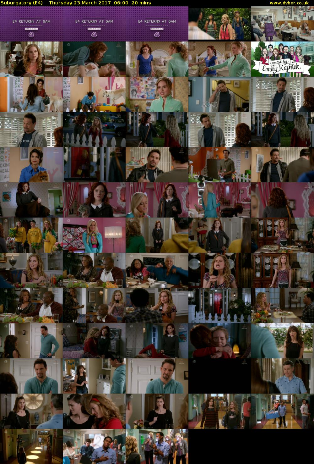 Suburgatory (E4) Thursday 23 March 2017 06:00 - 06:20