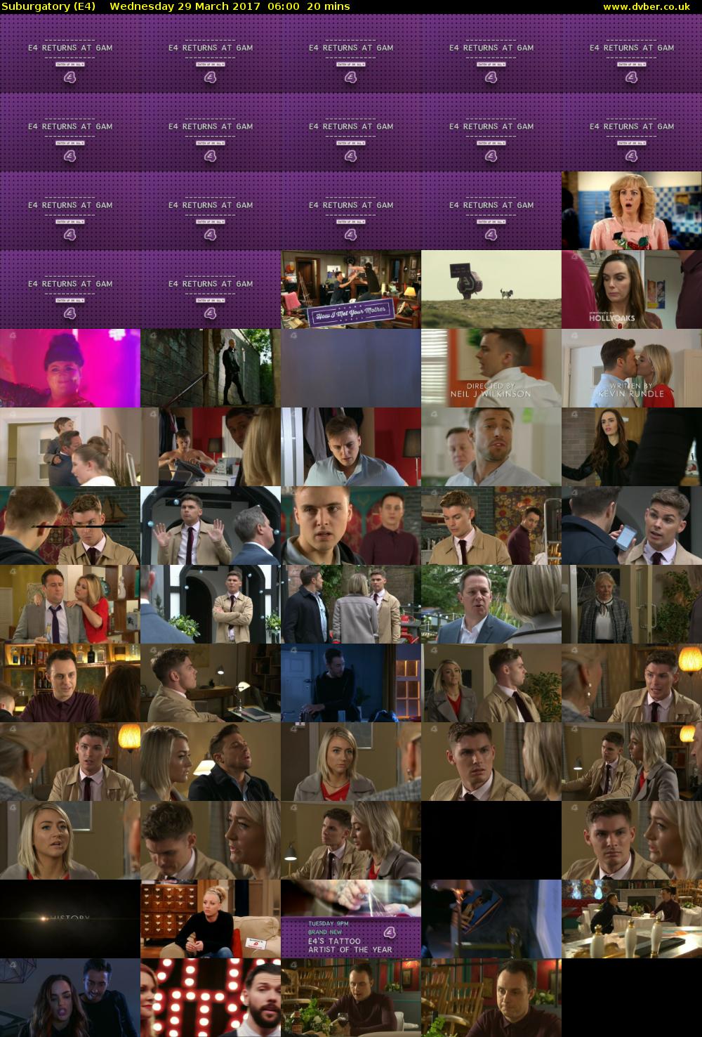 Suburgatory (E4) Wednesday 29 March 2017 06:00 - 06:20