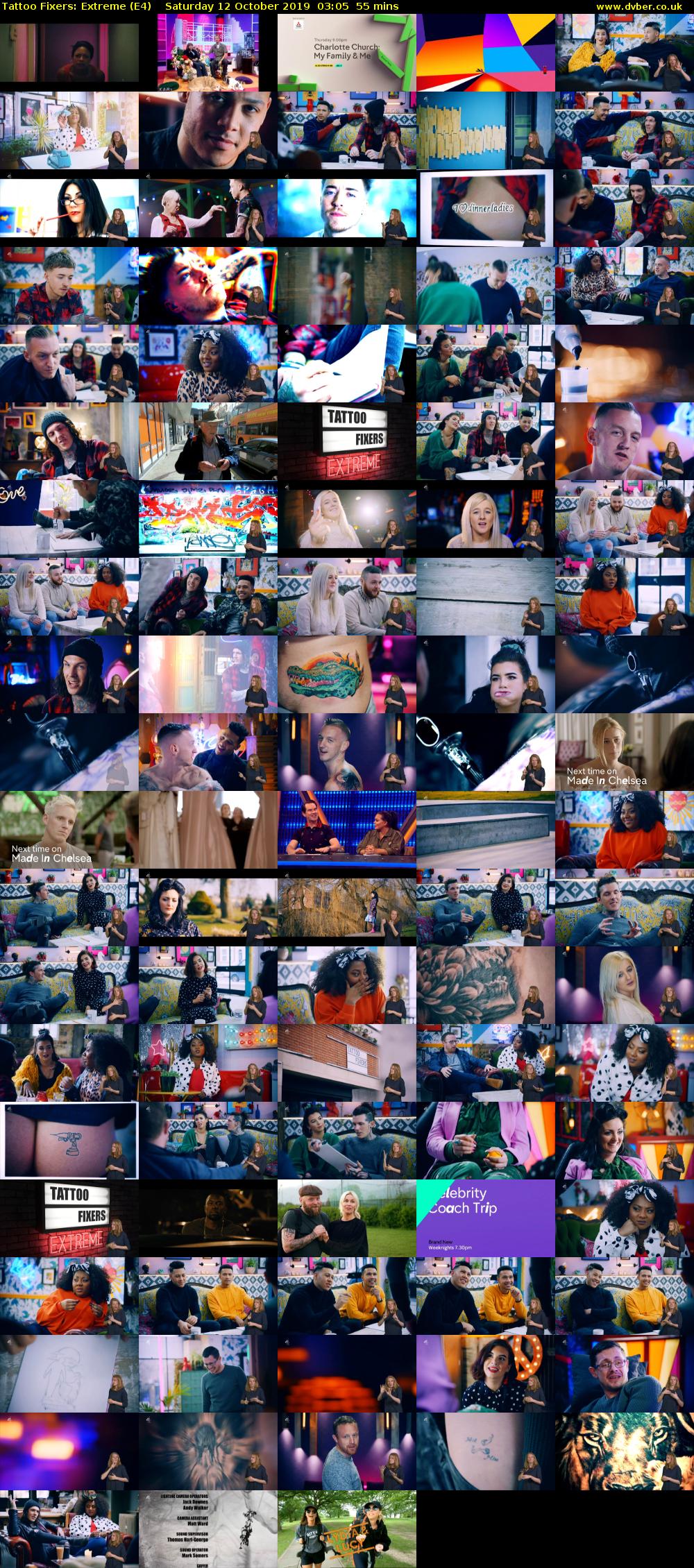 Tattoo Fixers: Extreme (E4) Saturday 12 October 2019 03:05 - 04:00