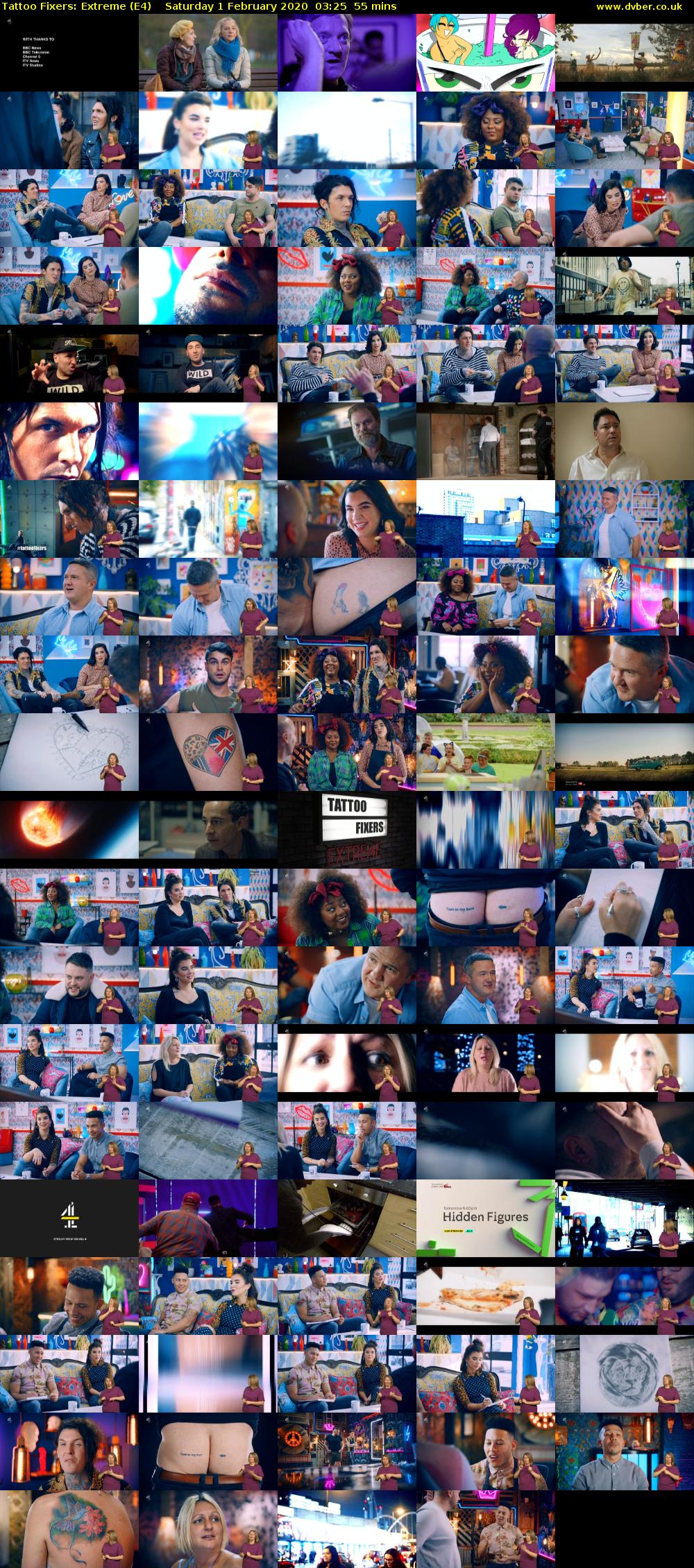Tattoo Fixers: Extreme (E4) Saturday 1 February 2020 03:25 - 04:20