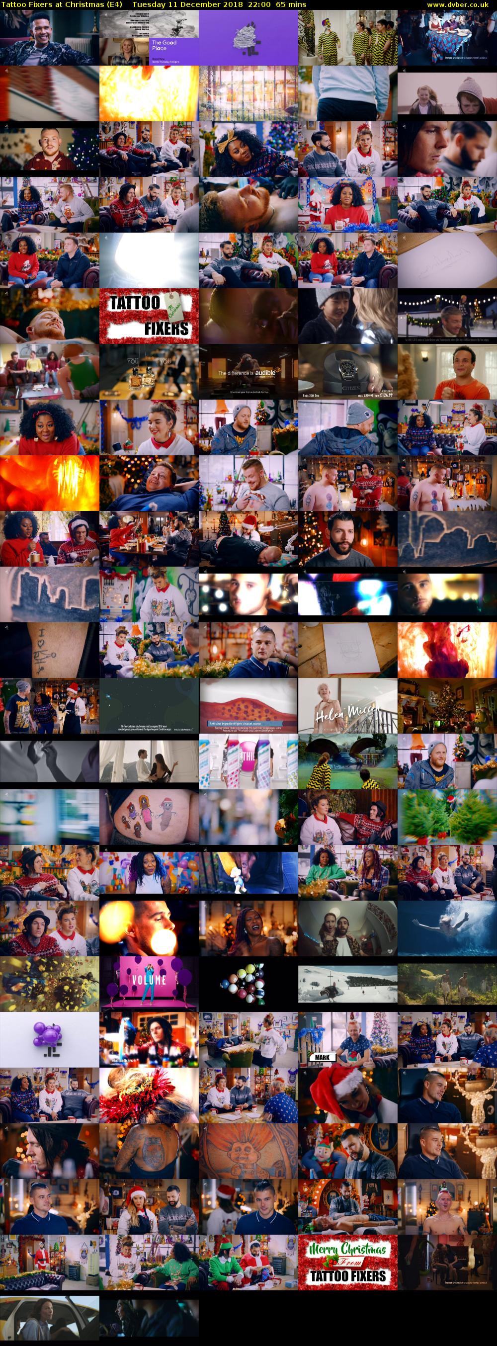 Tattoo Fixers at Christmas (E4) Tuesday 11 December 2018 22:00 - 23:05