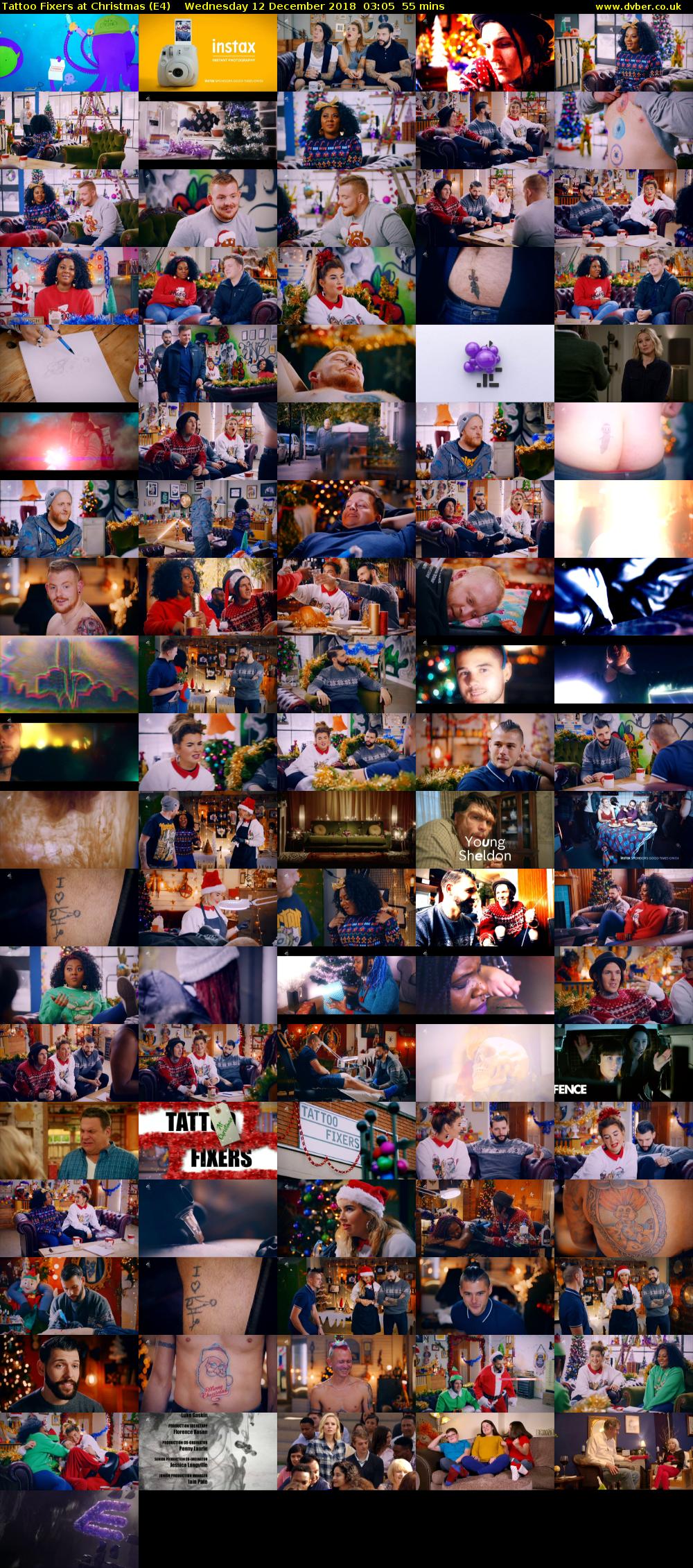 Tattoo Fixers at Christmas (E4) Wednesday 12 December 2018 03:05 - 04:00