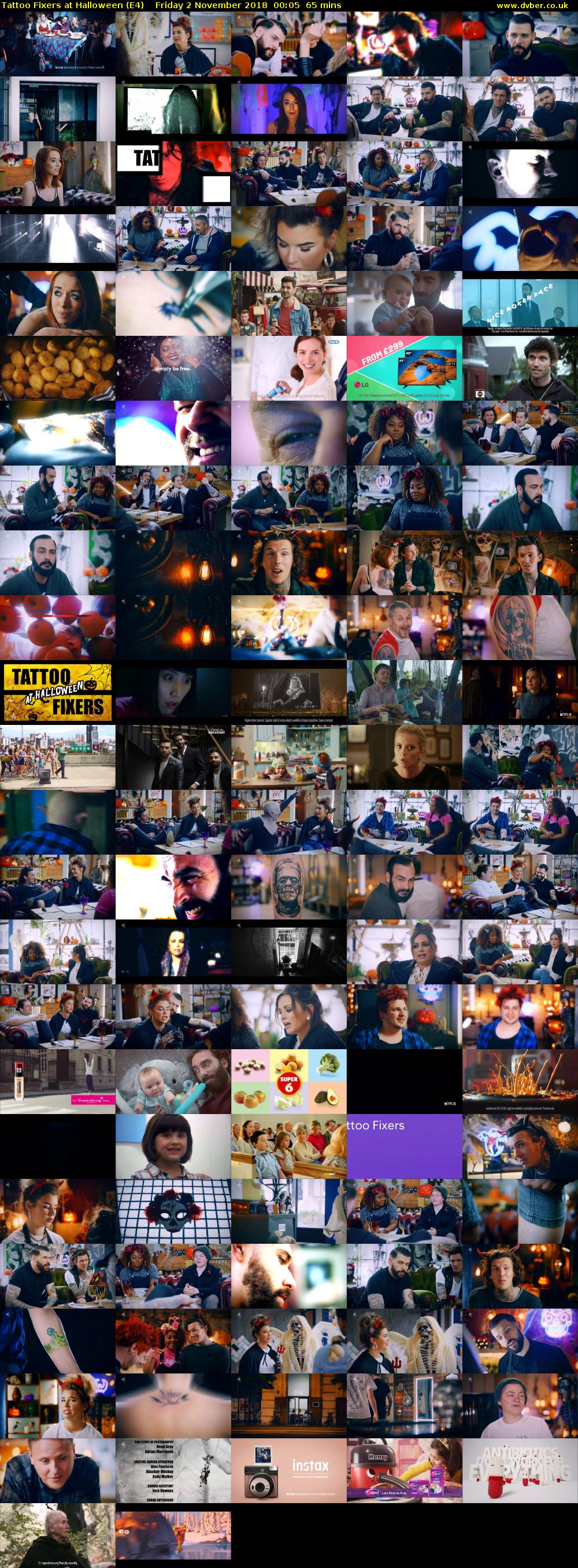 Tattoo Fixers at Halloween (E4) Friday 2 November 2018 00:05 - 01:10