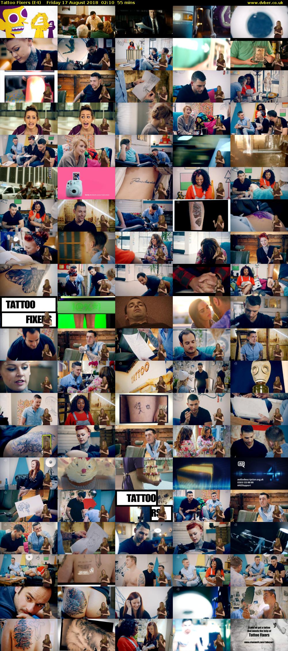 Tattoo Fixers (E4) Friday 17 August 2018 02:10 - 03:05