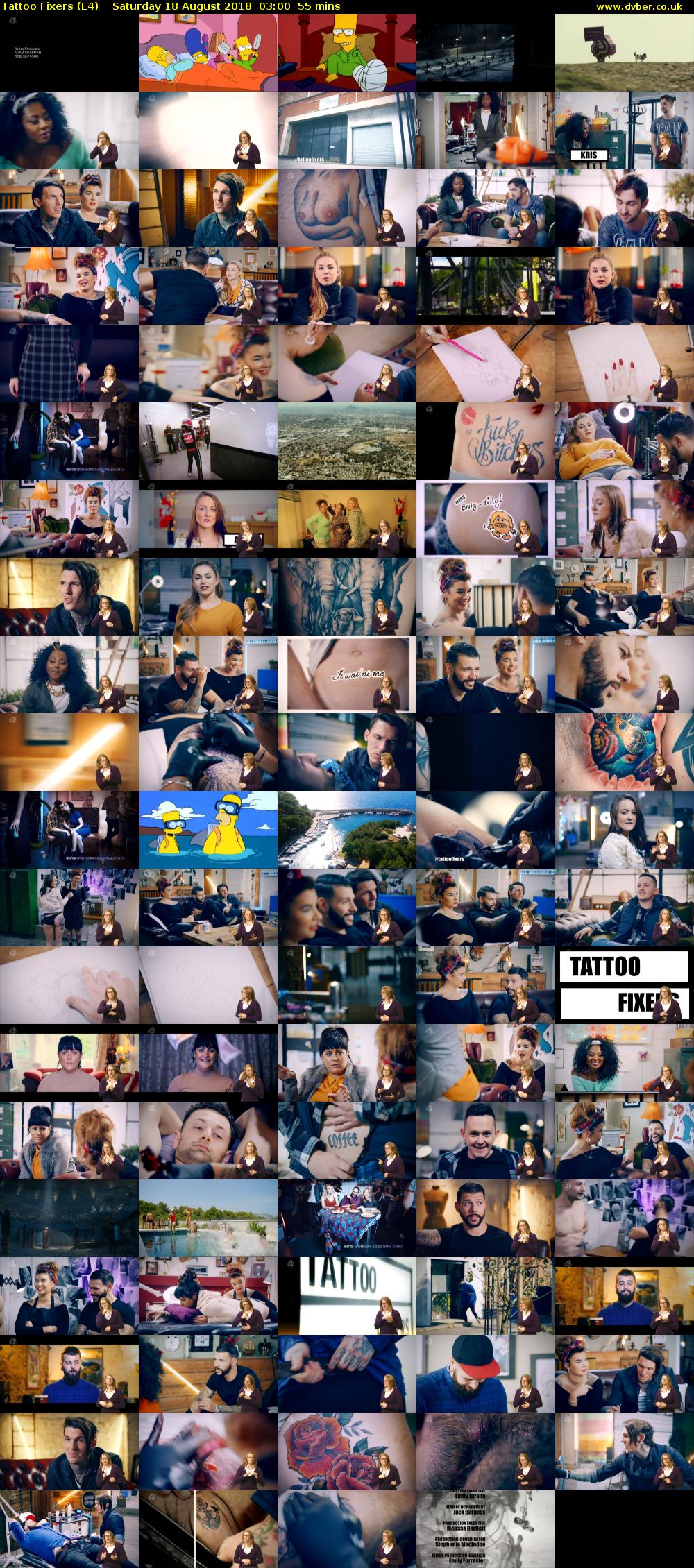 Tattoo Fixers (E4) Saturday 18 August 2018 03:00 - 03:55