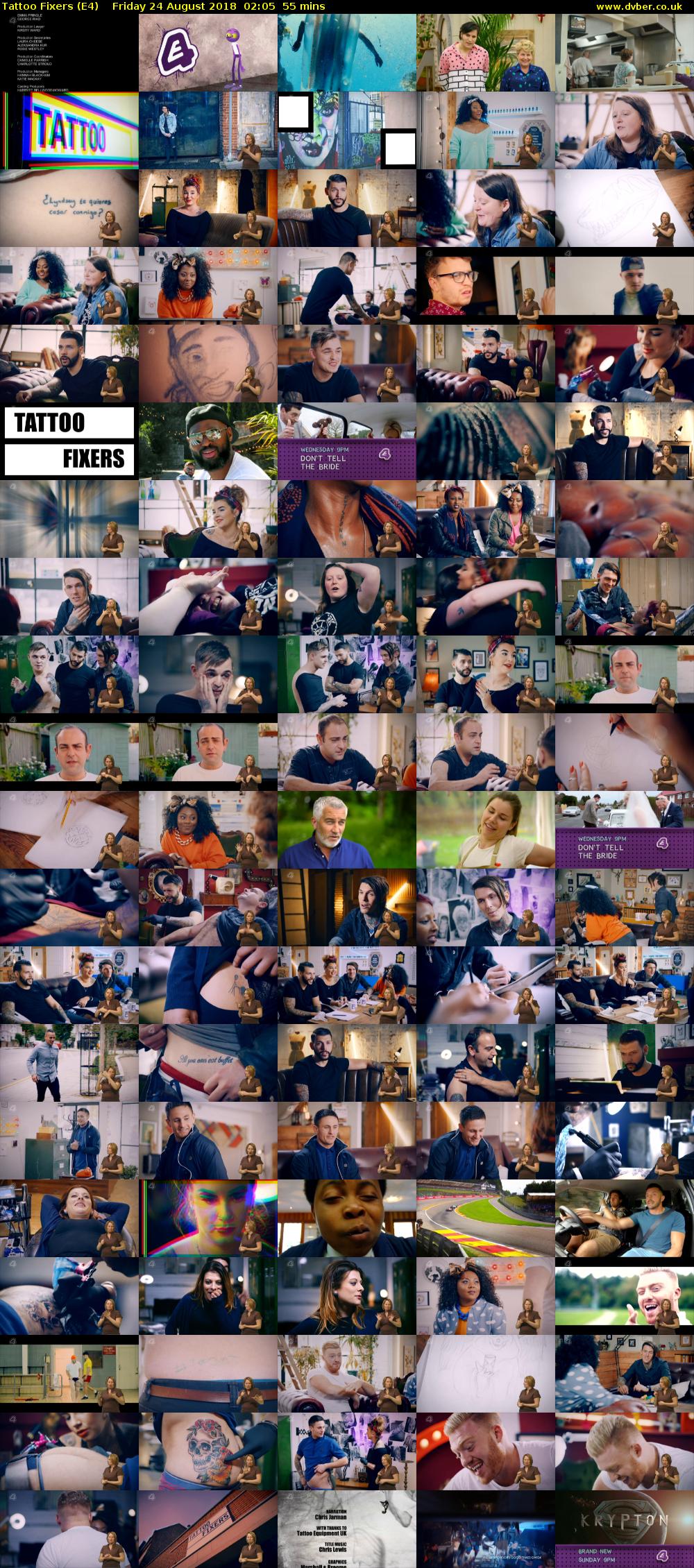 Tattoo Fixers (E4) Friday 24 August 2018 02:05 - 03:00