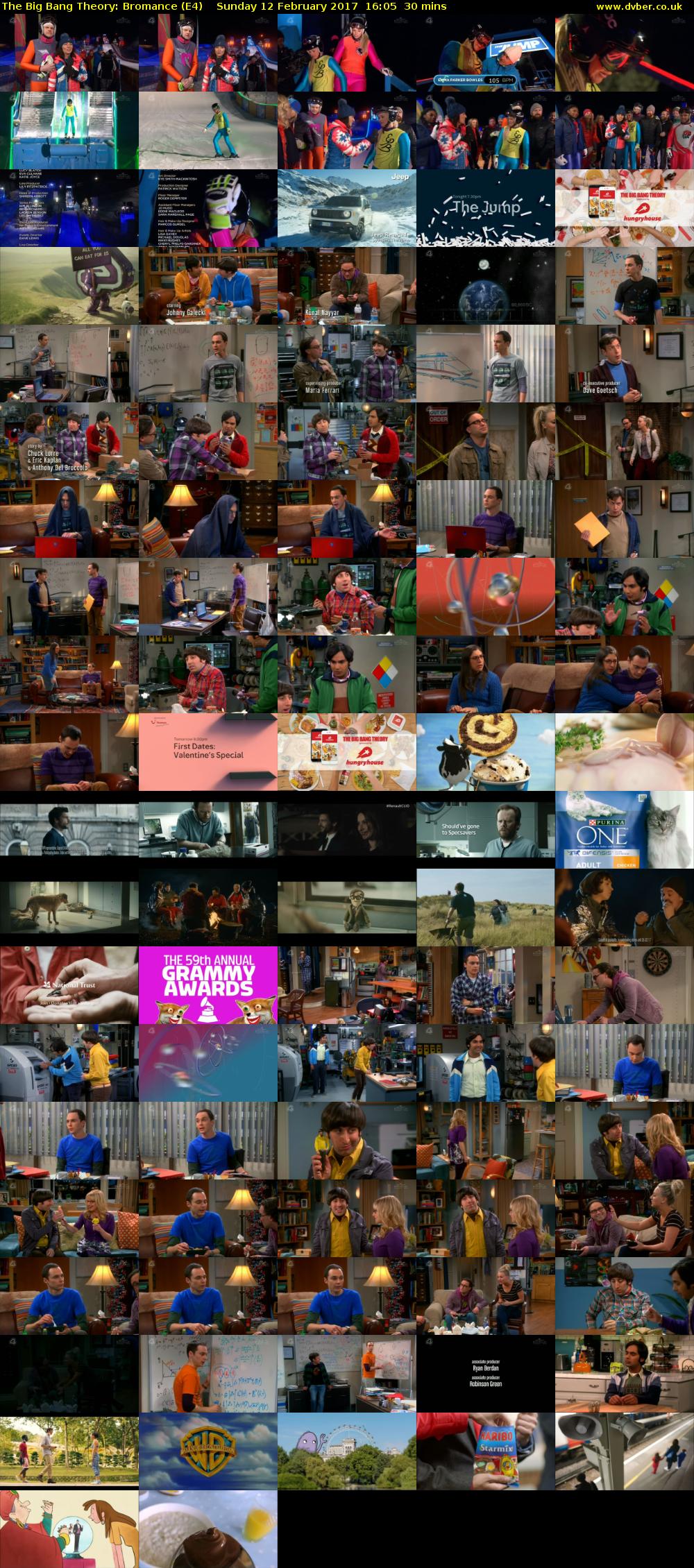 The Big Bang Theory: Bromance (E4) Sunday 12 February 2017 16:05 - 16:35