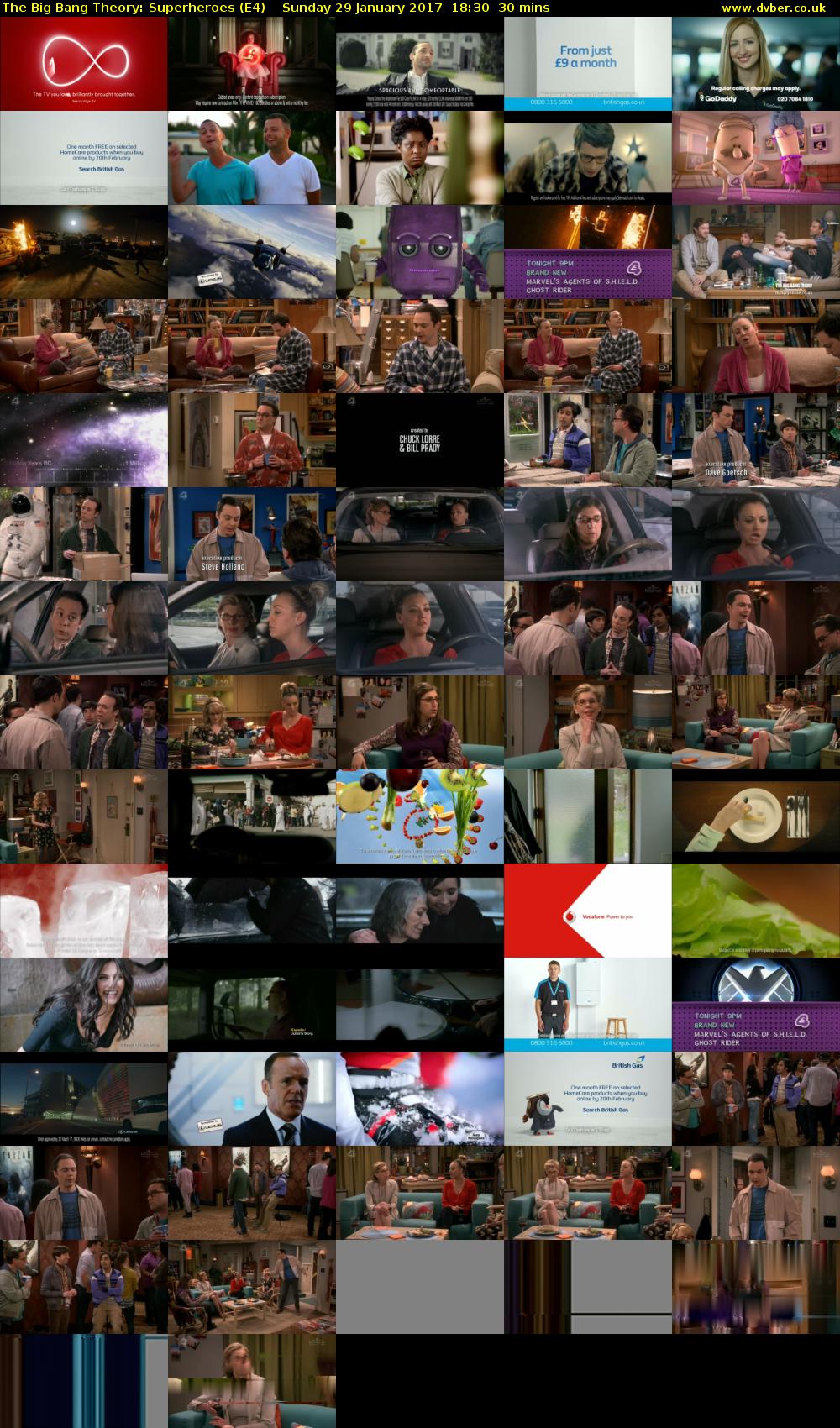 The Big Bang Theory: Superheroes (E4) Sunday 29 January 2017 18:30 - 19:00
