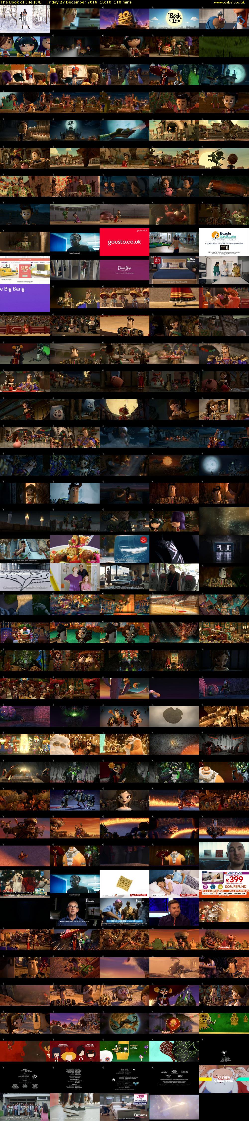 The Book of Life (E4) Friday 27 December 2019 10:10 - 12:00