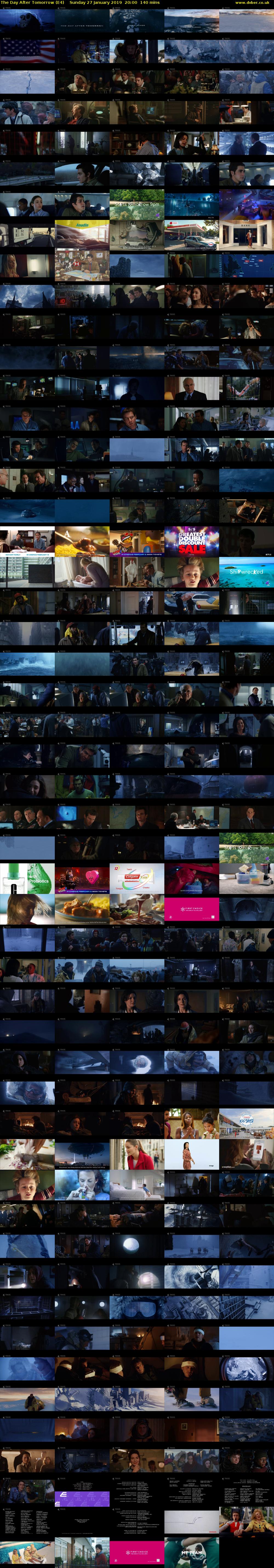 The Day After Tomorrow (E4) Sunday 27 January 2019 20:00 - 22:20