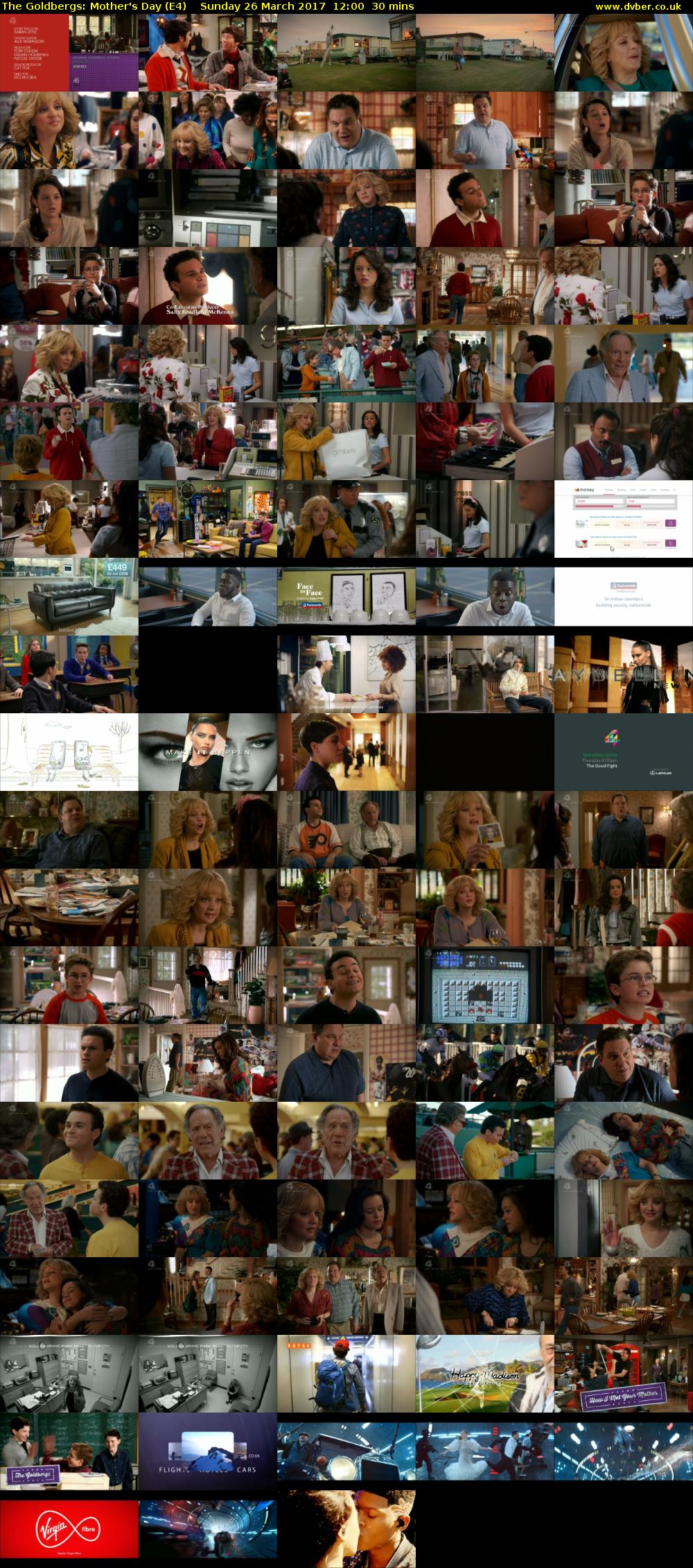 The Goldbergs: Mother's Day (E4) Sunday 26 March 2017 12:00 - 12:30