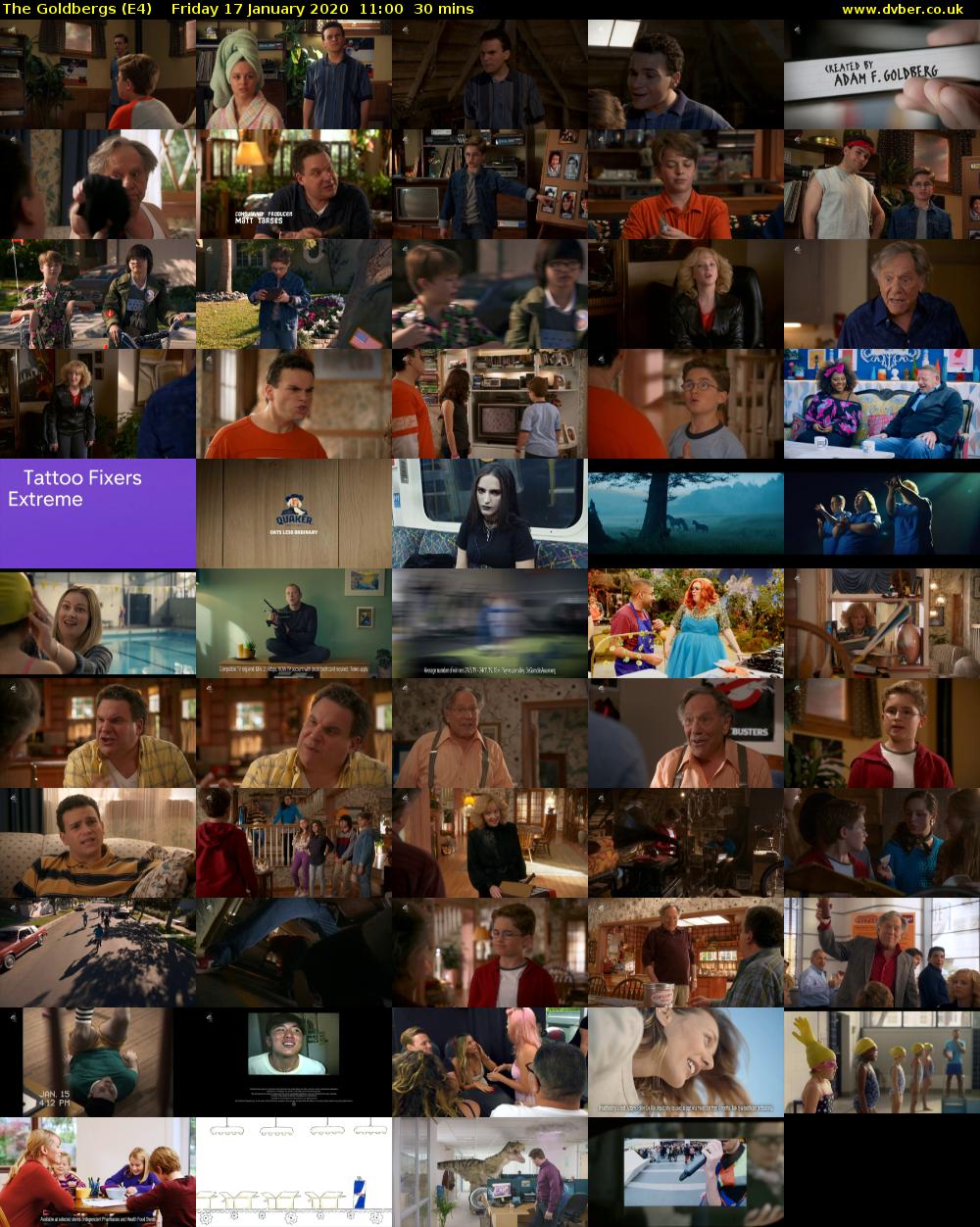 The Goldbergs (E4) Friday 17 January 2020 11:00 - 11:30
