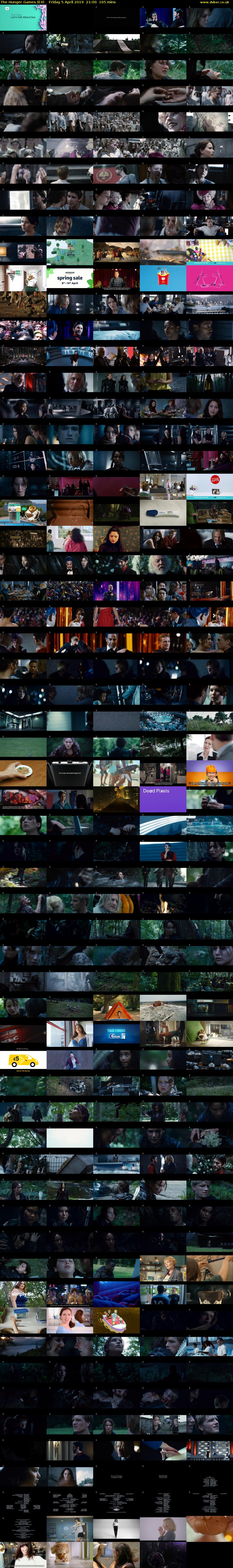 The Hunger Games (E4) Friday 5 April 2019 21:00 - 23:45