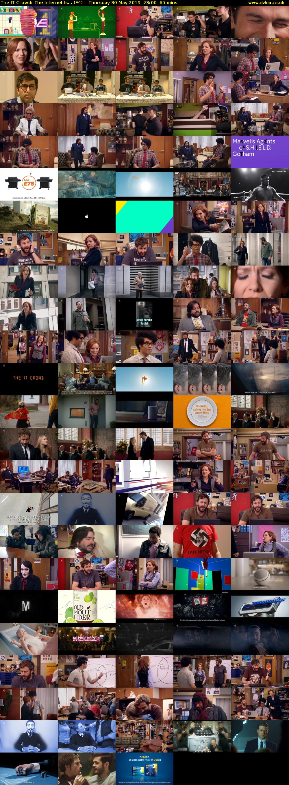 The IT Crowd: The Internet Is... (E4) Thursday 30 May 2019 23:00 - 00:05
