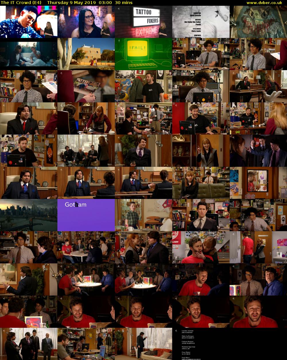 The IT Crowd (E4) Thursday 9 May 2019 03:00 - 03:30