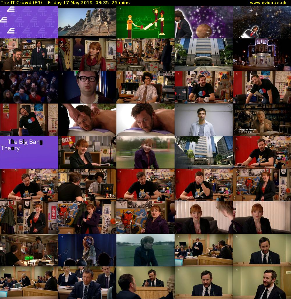 The IT Crowd (E4) Friday 17 May 2019 03:35 - 04:00