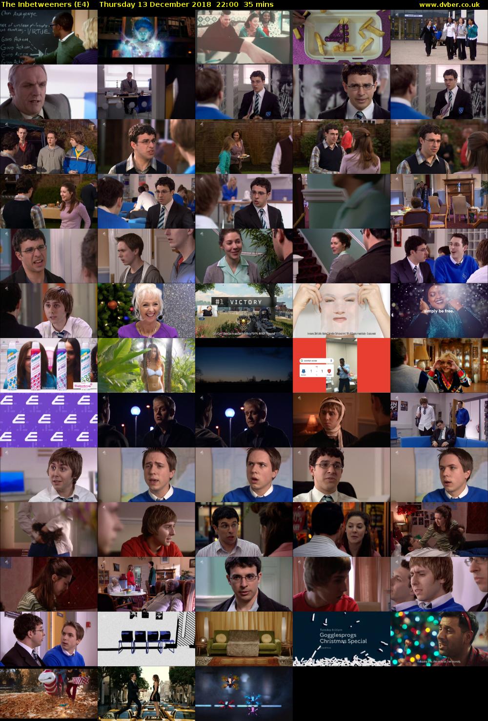 The Inbetweeners (E4) Thursday 13 December 2018 22:00 - 22:35