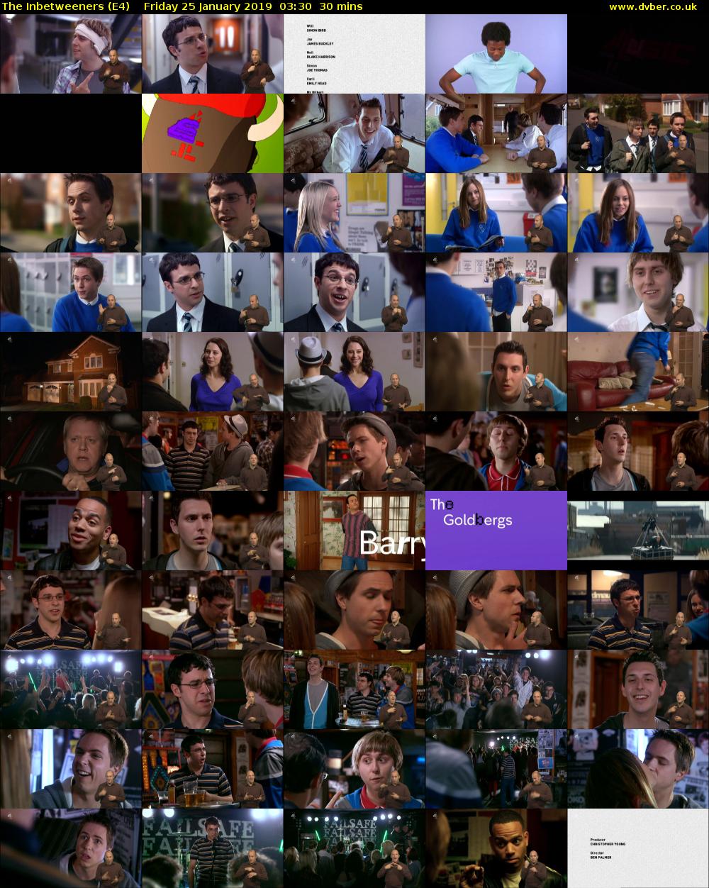 The Inbetweeners (E4) Friday 25 January 2019 03:30 - 04:00