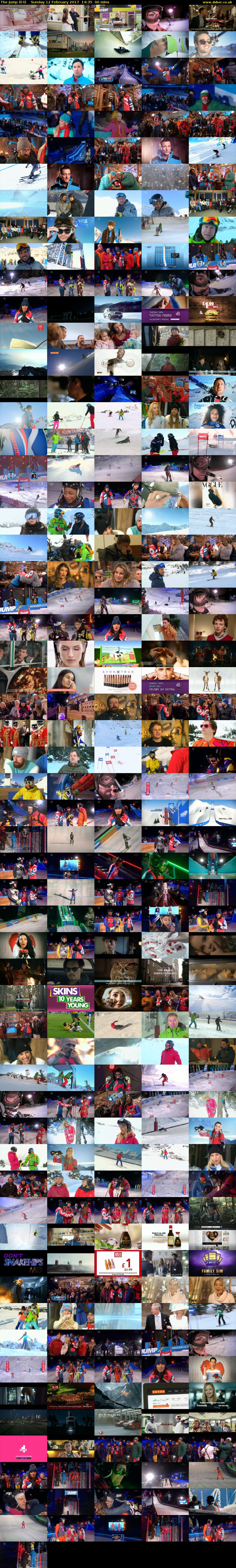 The Jump (E4) Sunday 12 February 2017 14:35 - 16:05