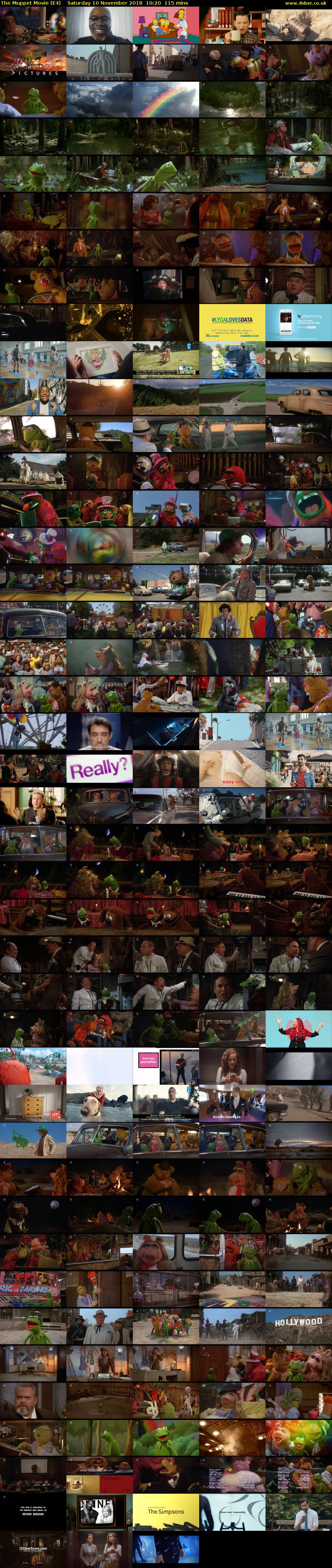 The Muppet Movie (E4) Saturday 10 November 2018 10:20 - 12:15