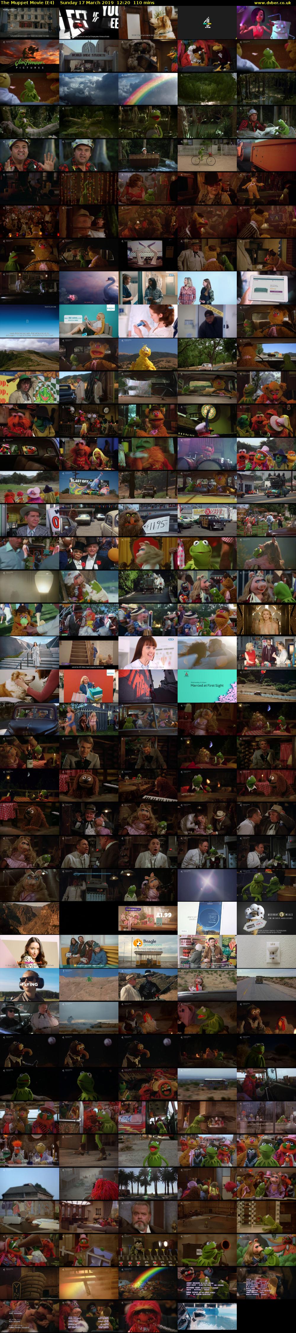 The Muppet Movie (E4) Sunday 17 March 2019 12:20 - 14:10