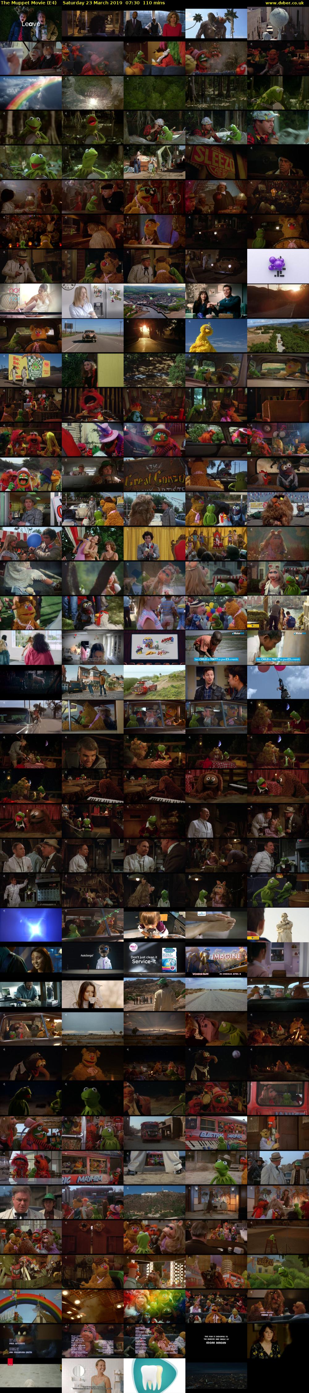 The Muppet Movie (E4) Saturday 23 March 2019 07:30 - 09:20