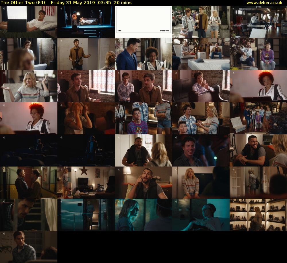 The Other Two (E4) Friday 31 May 2019 03:35 - 03:55