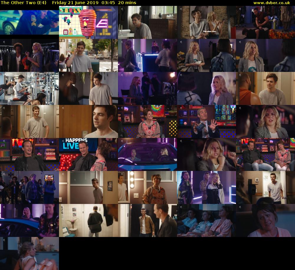 The Other Two (E4) Friday 21 June 2019 03:45 - 04:05