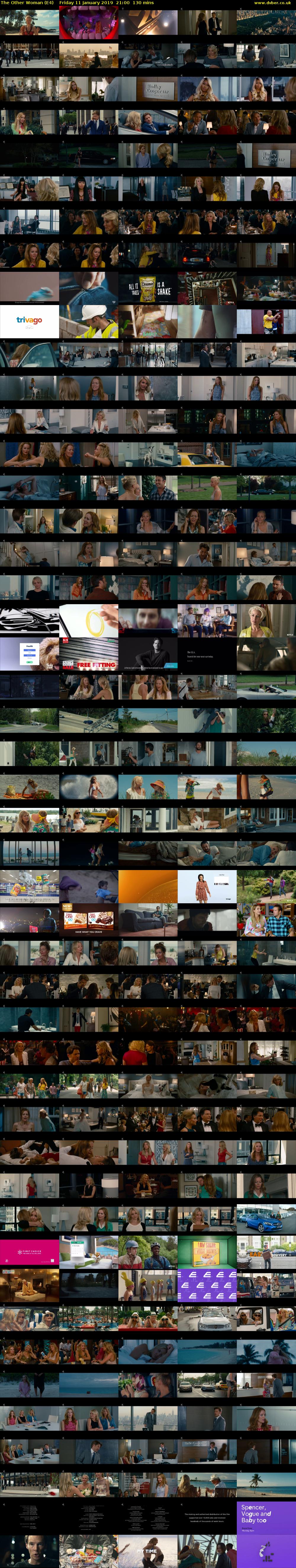 The Other Woman (E4) Friday 11 January 2019 21:00 - 23:10