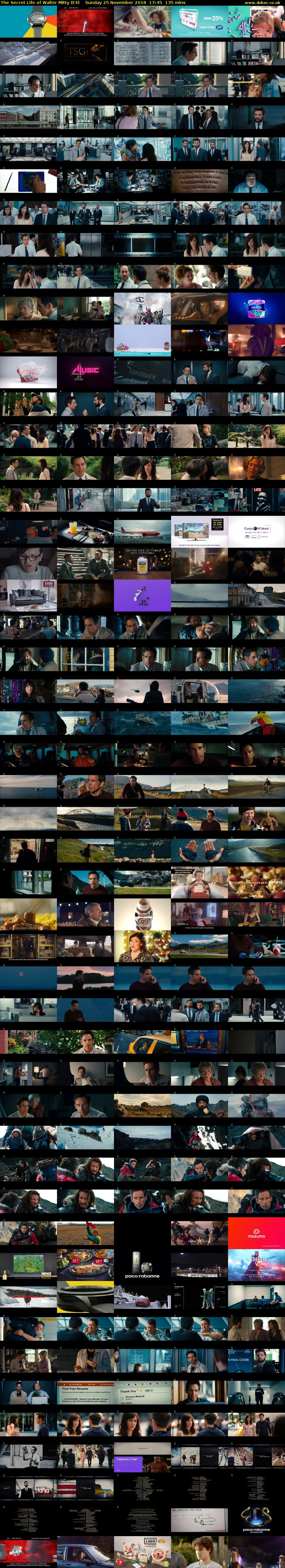 The Secret Life of Walter Mitty (E4) Sunday 25 November 2018 17:45 - 20:00