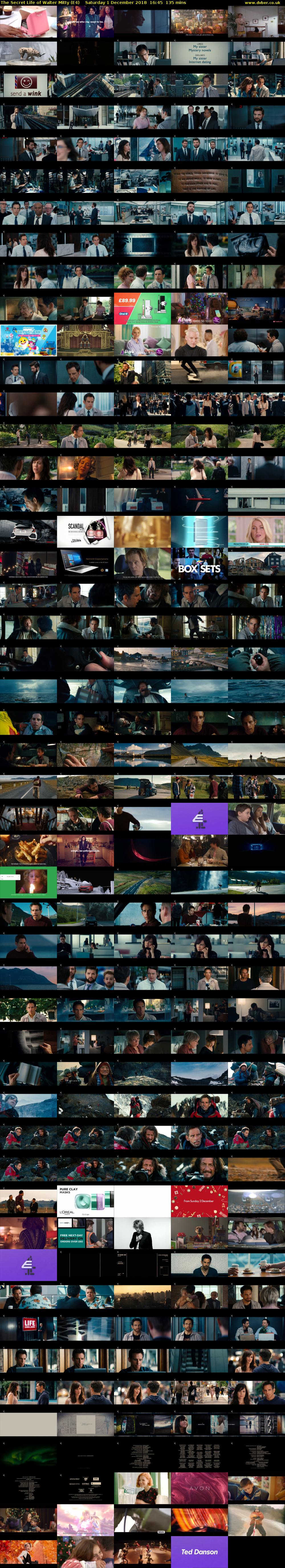 The Secret Life of Walter Mitty (E4) Saturday 1 December 2018 16:45 - 19:00