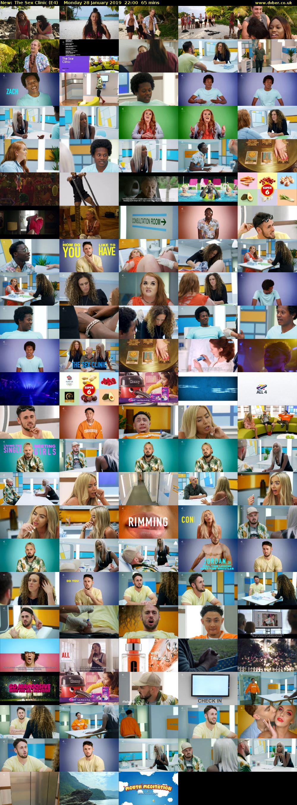 The Sex Clinic (E4) Monday 28 January 2019 22:00 - 23:05