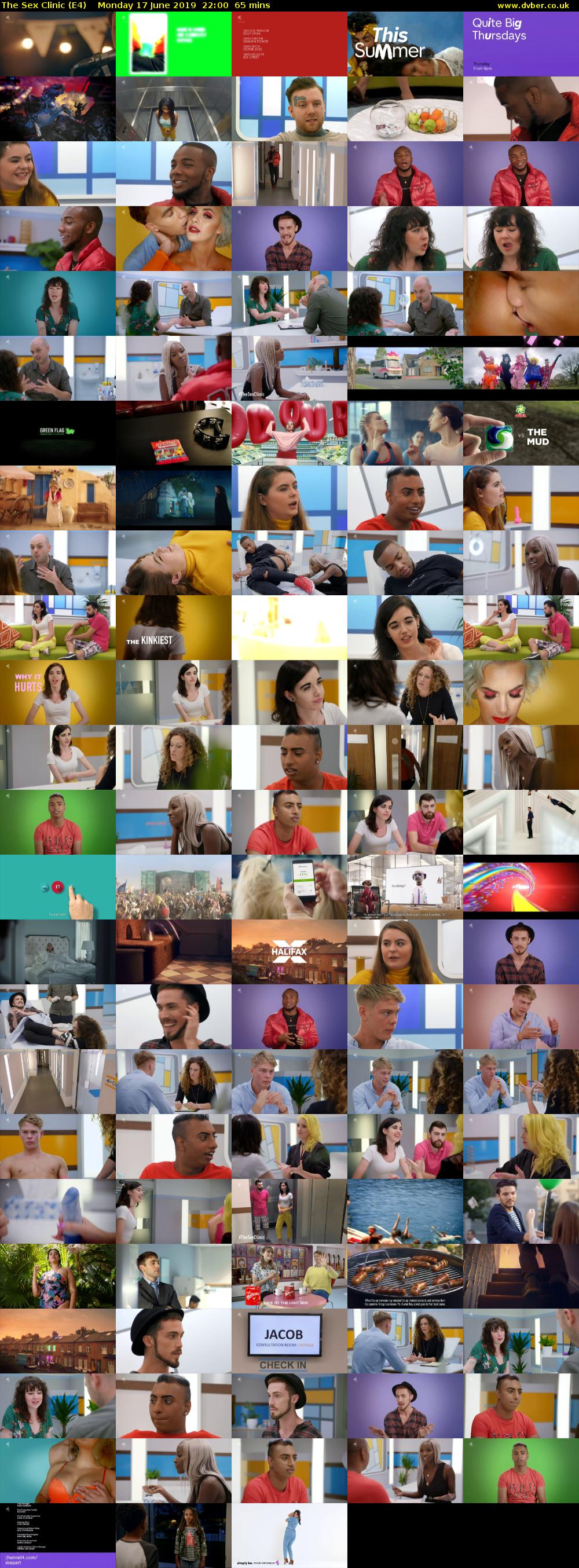 The Sex Clinic (E4) Monday 17 June 2019 22:00 - 23:05