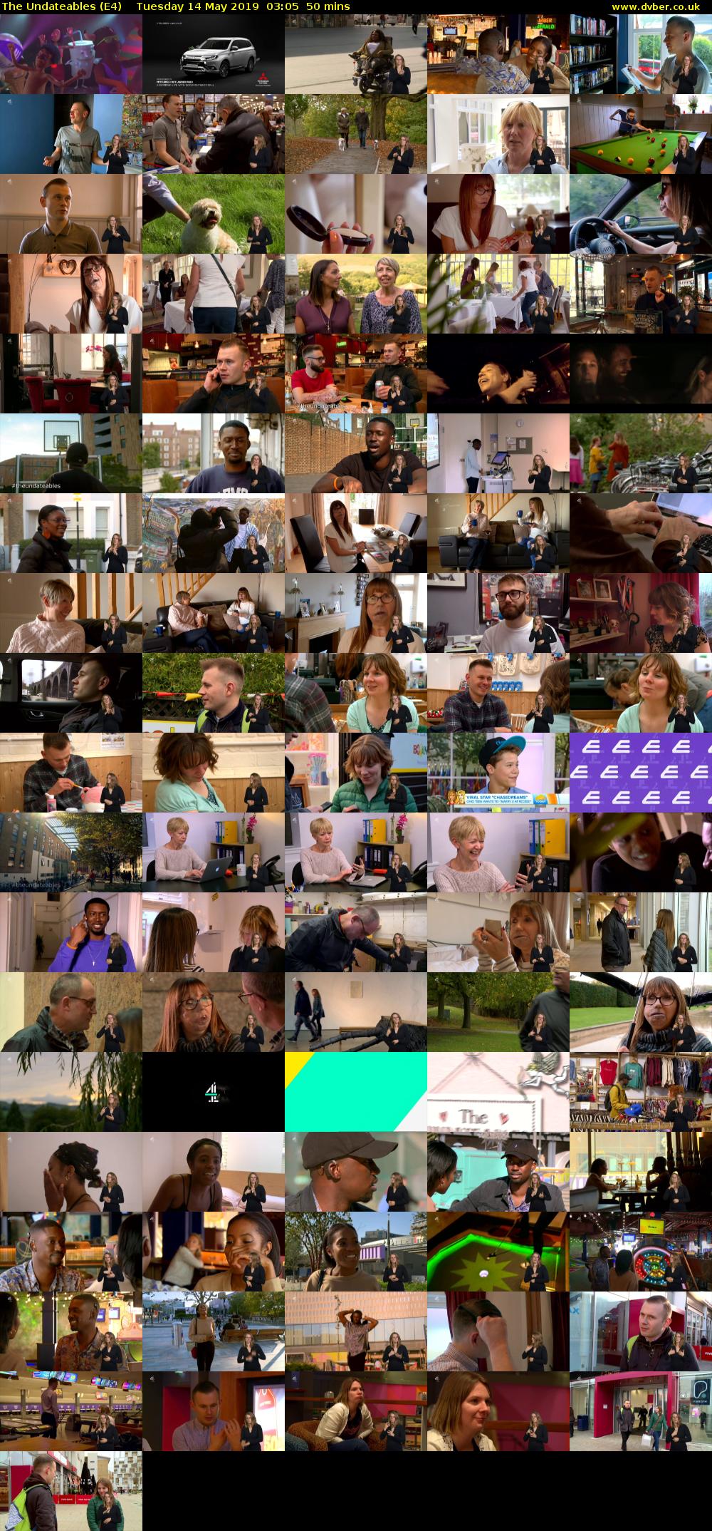 The Undateables (E4) Tuesday 14 May 2019 03:05 - 03:55