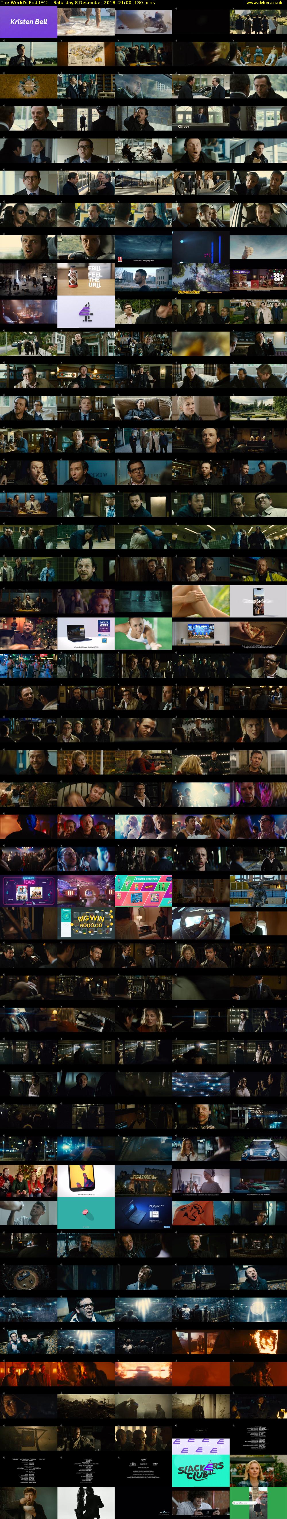 The World's End (E4) Saturday 8 December 2018 21:00 - 23:10