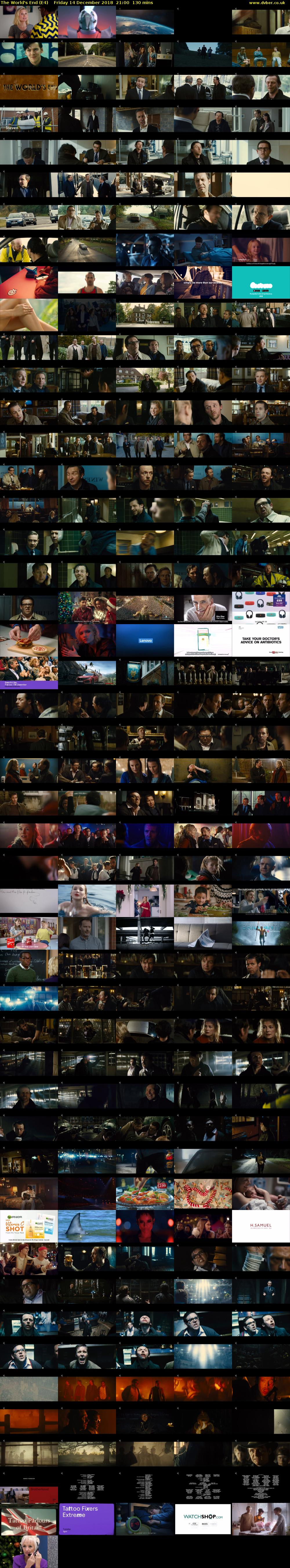 The World's End (E4) Friday 14 December 2018 21:00 - 23:10