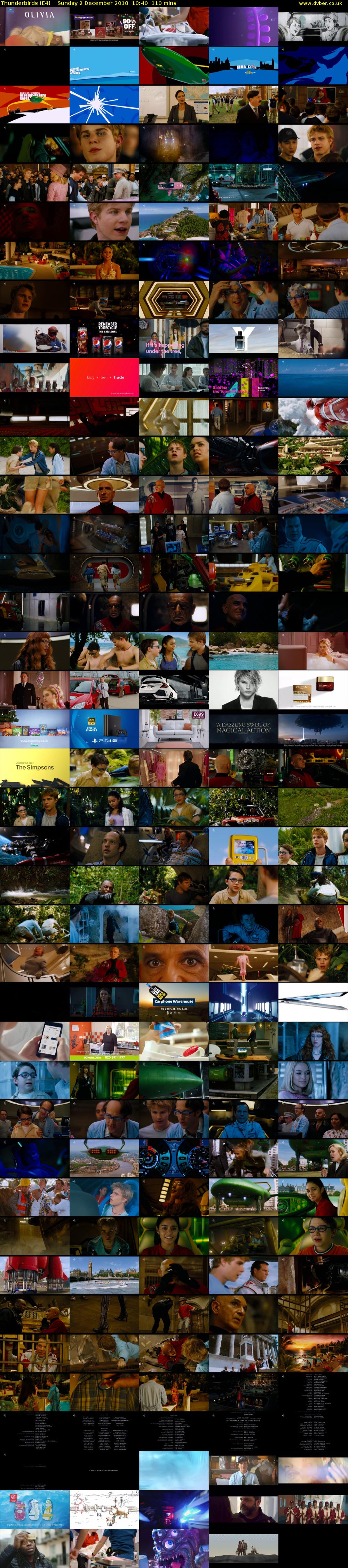 Thunderbirds (E4) Sunday 2 December 2018 10:40 - 12:30