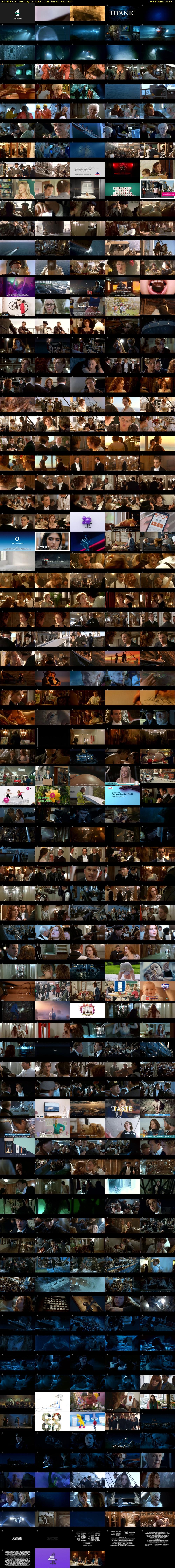 Titanic (E4) Sunday 14 April 2019 14:30 - 18:10