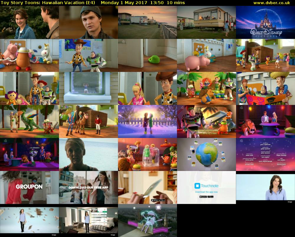 Toy Story Toons: Hawaiian Vacation (E4) Monday 1 May 2017 13:50 - 14:00