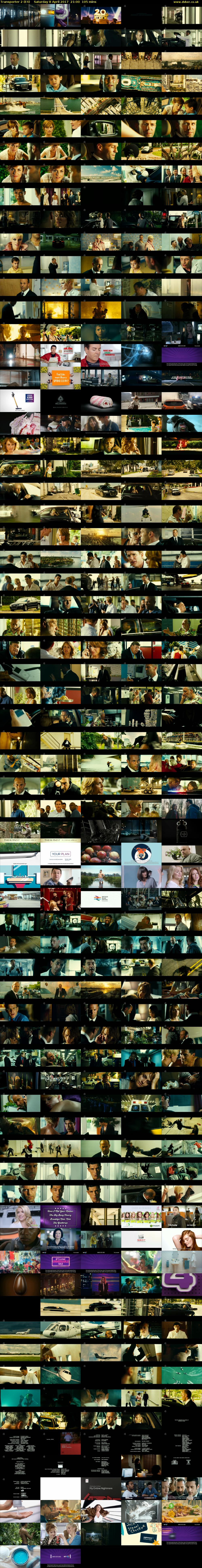 Transporter 2 (E4) Saturday 8 April 2017 21:00 - 22:45