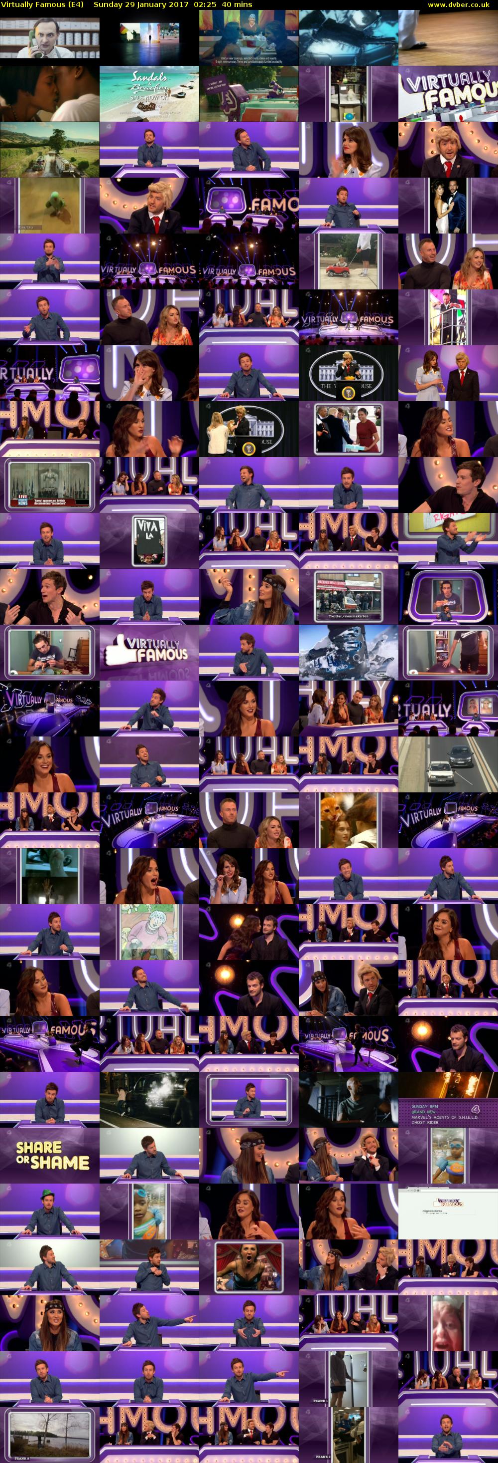 Virtually Famous (E4) Sunday 29 January 2017 02:25 - 03:05