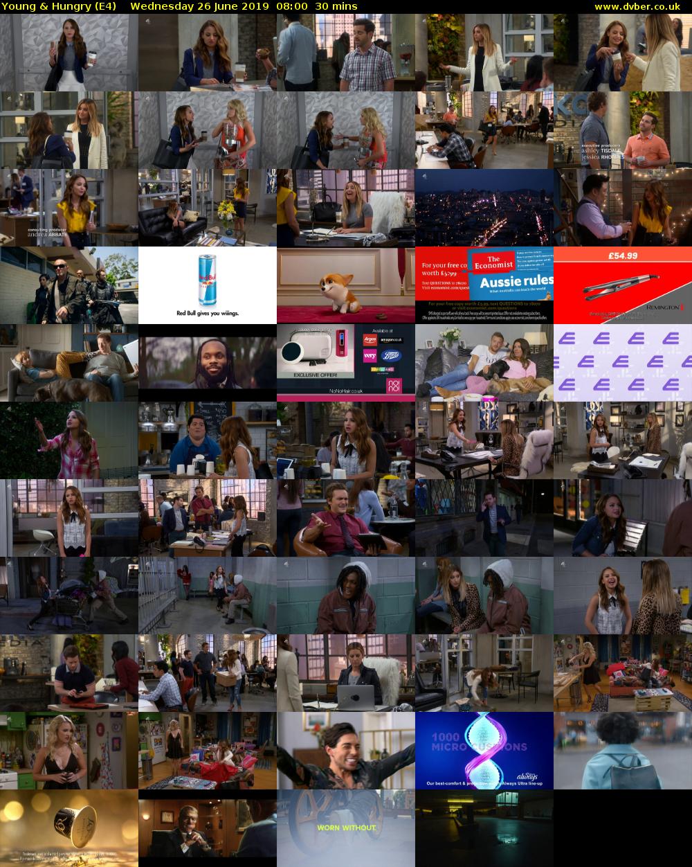 Young & Hungry (E4) Wednesday 26 June 2019 08:00 - 08:30