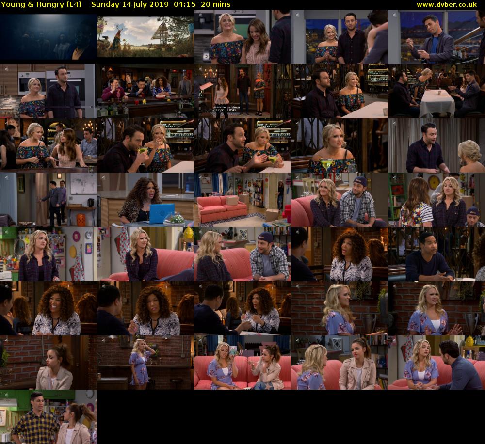 Young & Hungry (E4) Sunday 14 July 2019 04:15 - 04:35