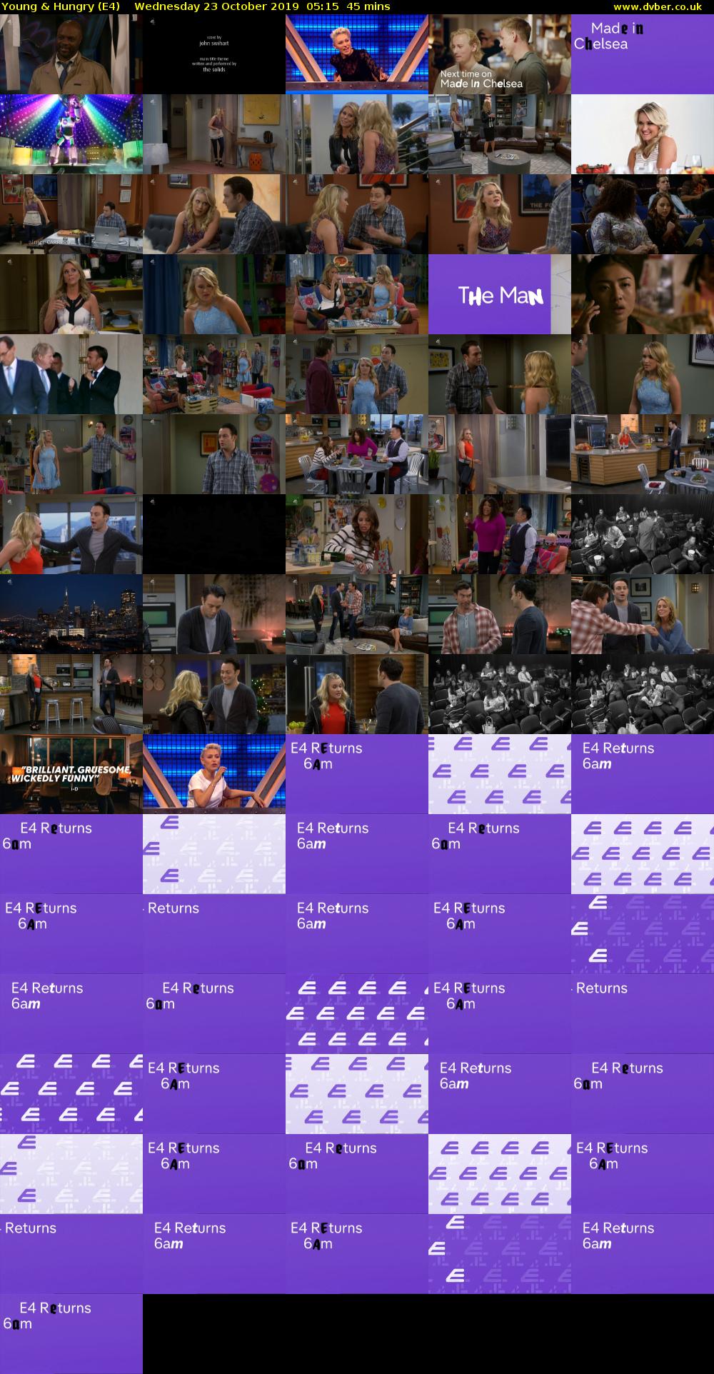Young & Hungry (E4) Wednesday 23 October 2019 05:15 - 06:00