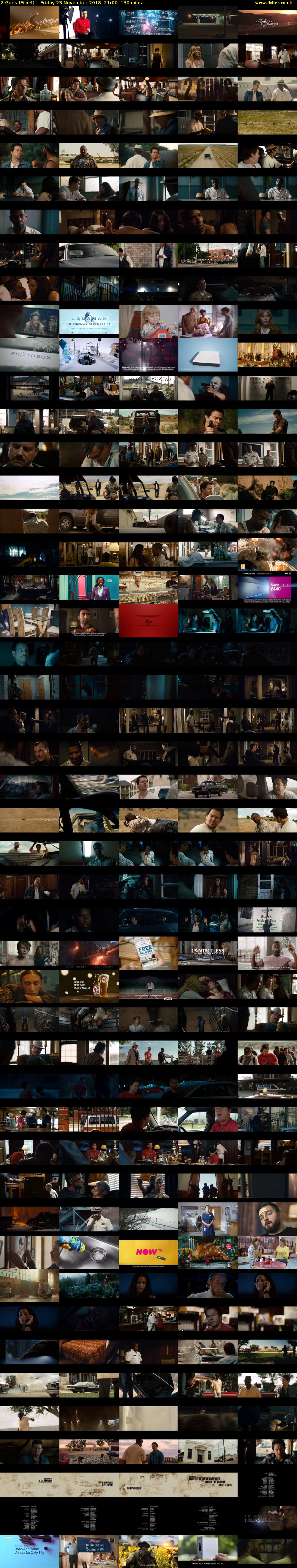 2 Guns (Film4) Friday 23 November 2018 21:00 - 23:10