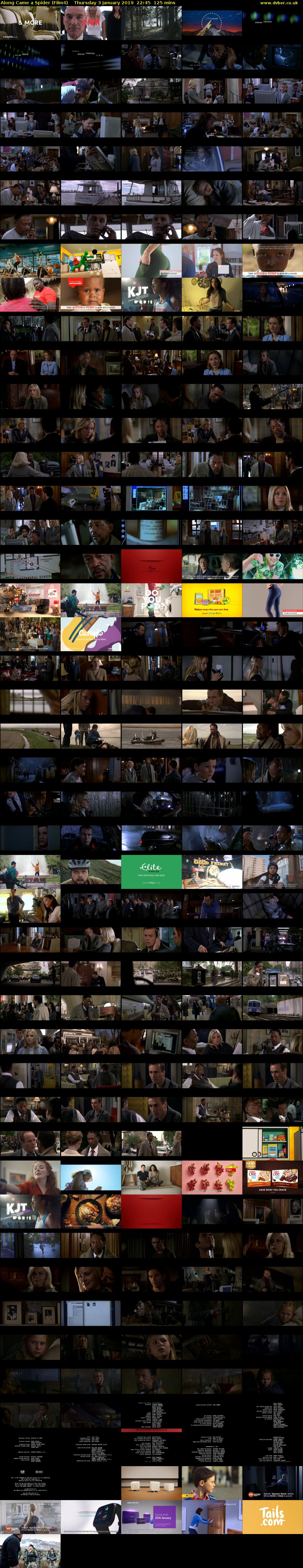 Along Came a Spider (Film4) Thursday 3 January 2019 22:45 - 00:50