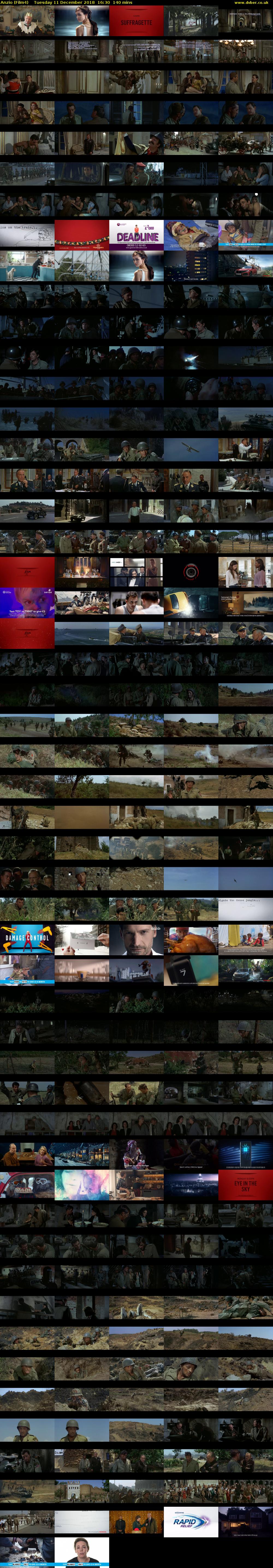 Anzio (Film4) Tuesday 11 December 2018 16:30 - 18:50