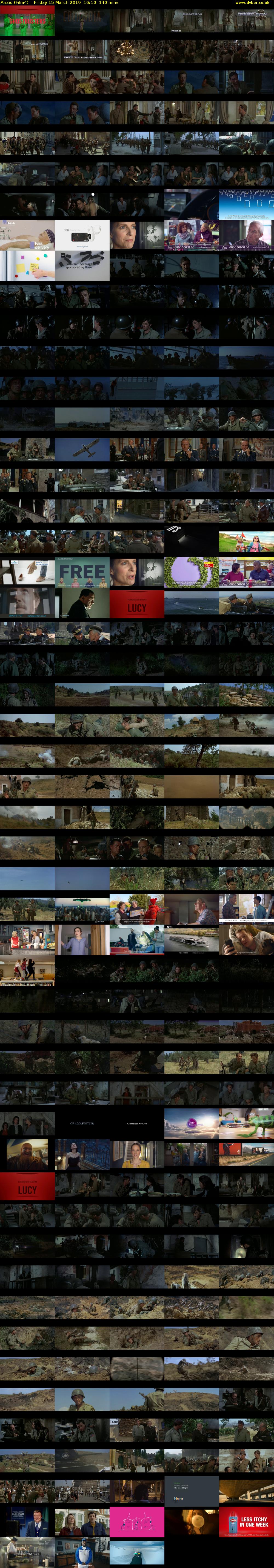 Anzio (Film4) Friday 15 March 2019 16:10 - 18:30