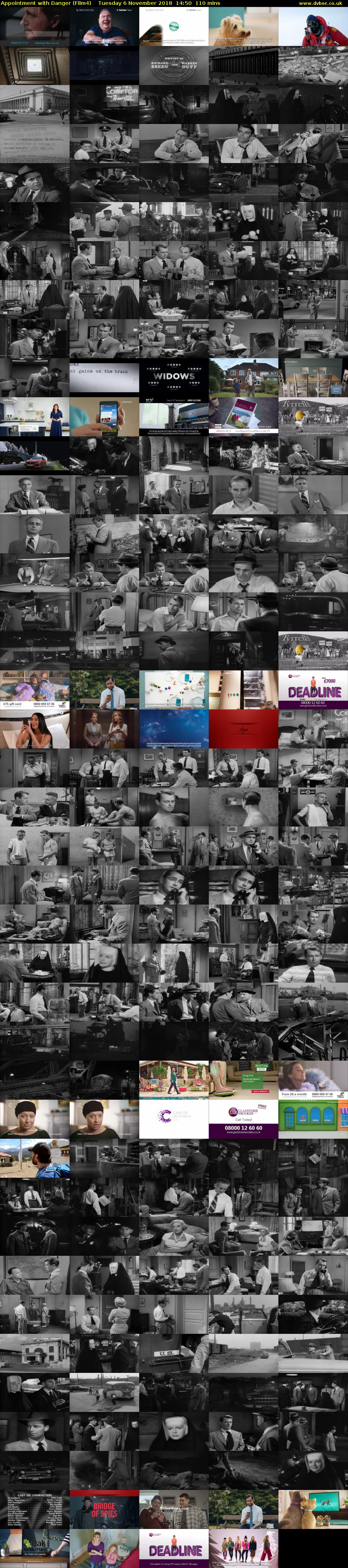 Appointment with Danger (Film4) Tuesday 6 November 2018 14:50 - 16:40