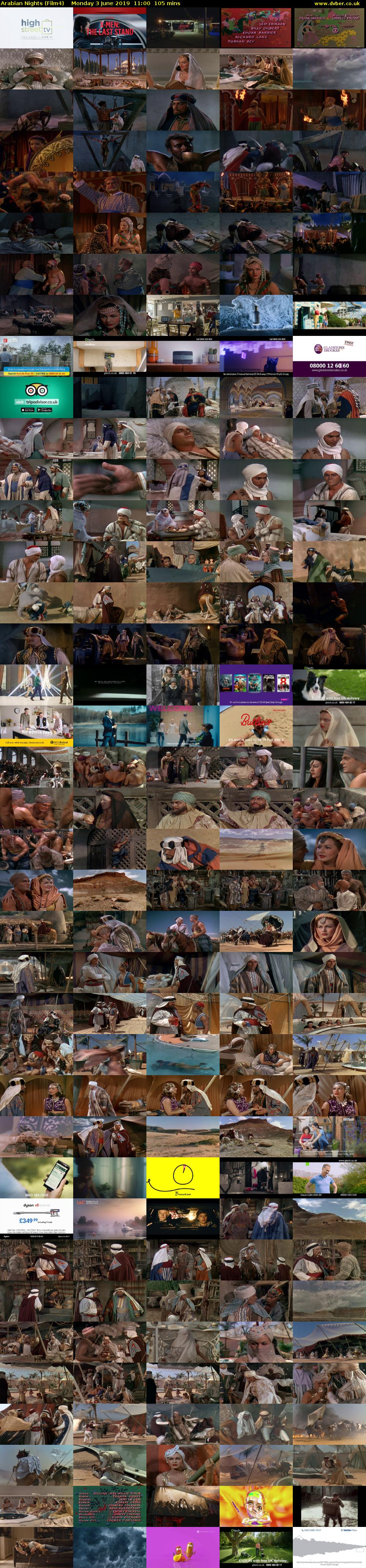 Arabian Nights (Film4) Monday 3 June 2019 11:00 - 12:45